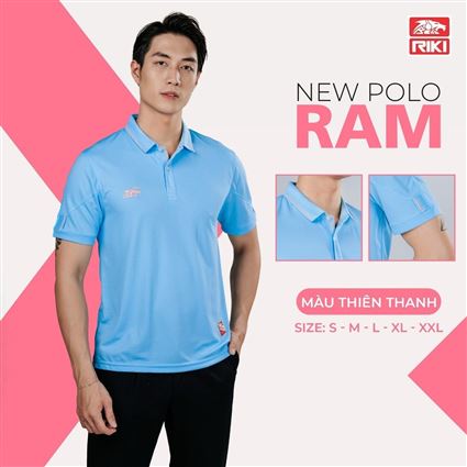 Áo Polo Riki Ram Thiên Thanh